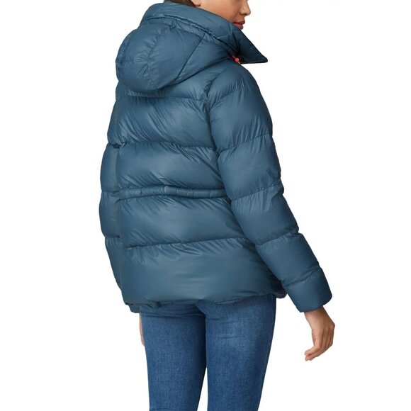 Hunter Original A Line Puffer Jacket Blue Womens Size Medium - Picture 7 of 16